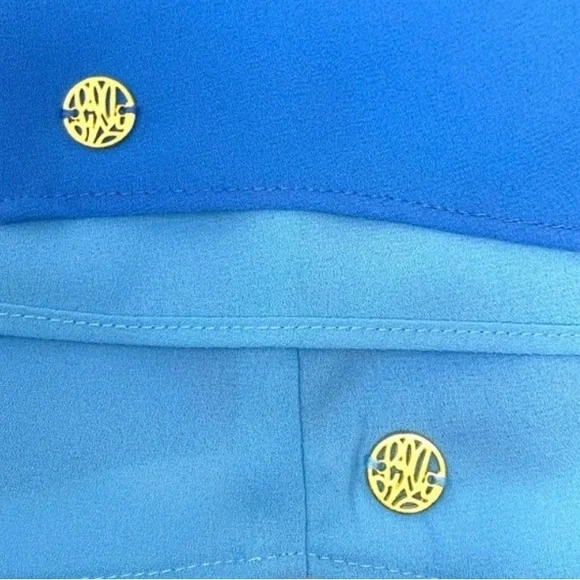 Lilly Pulitzer Blue Reversible Florin Tank XL EUC - Picture 5 of 8